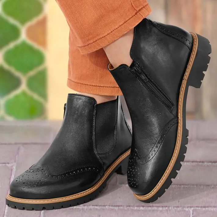 Femme idéalsko Spécial Orthèses|Bottes / Bottines<Boots de confort Helvesko : modèle Jella