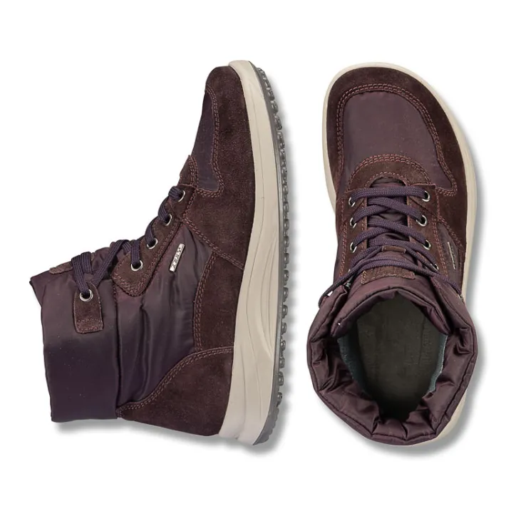 Femme idéalsko Spécial Orthèses|Chaussures À Lacets<Bottines de confort Helvesko : modèle Elva Tex