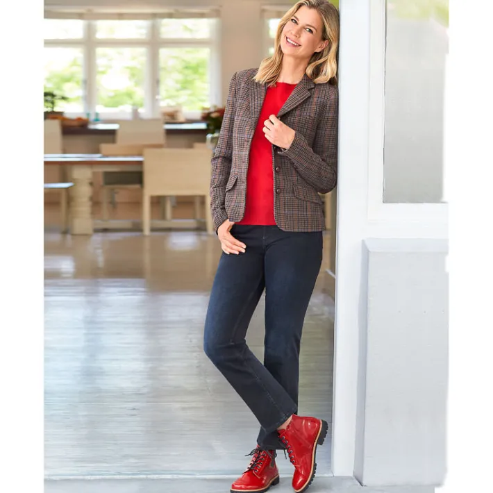 Femme idéalsko Spécial Orthèses|Chaussures À Lacets<Bottines de confort Helvesko : modèle Janelle