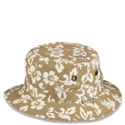 idéalsko Astuces Et Idées<Chapeau loisirs à fleurs beige/blanc