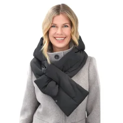 idéalsko Astuces Et Idées<Écharpe à capuche noir