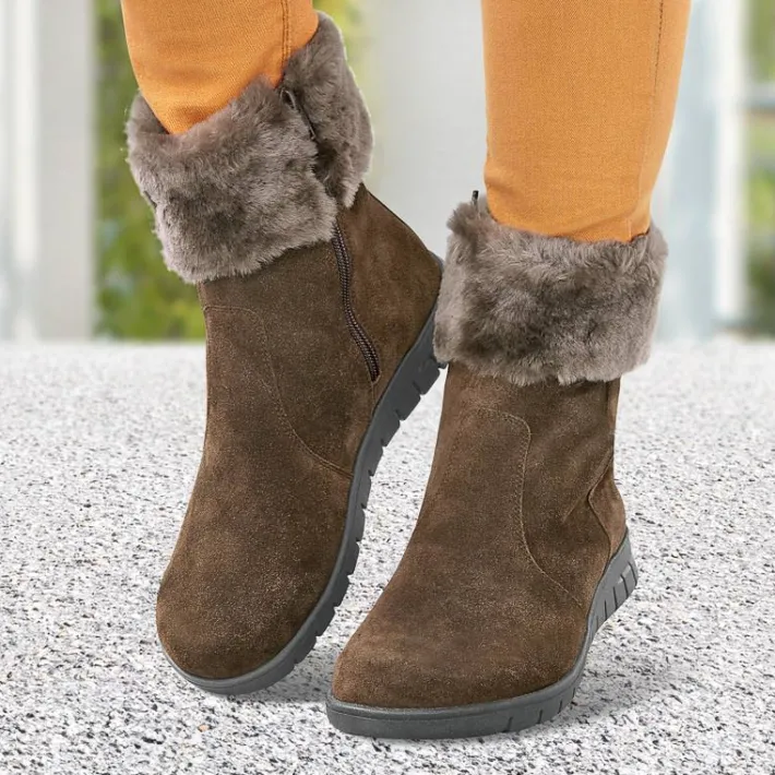 Femme idéalsko Spécial Orthèses|Bottes / Bottines<Chaussures de confort dansko : modèle Benedicte, marron foncé