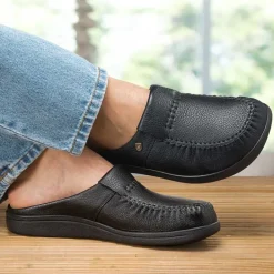 Homme idéalsko Sandales / Mules|Chaussons<Chaussures de confort dansko : modèle Alex Elk, noir