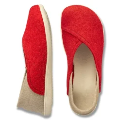Femme idéalsko Trotteurs / Slippers|Ballerines<Chaussures de confort dansko : modèle Lotti, rouge