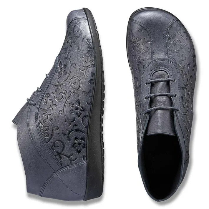 Femme idéalsko Spécial Orthèses|Chaussures À Lacets<Chaussures de confort Helvesko : modèle Mabella, bleu