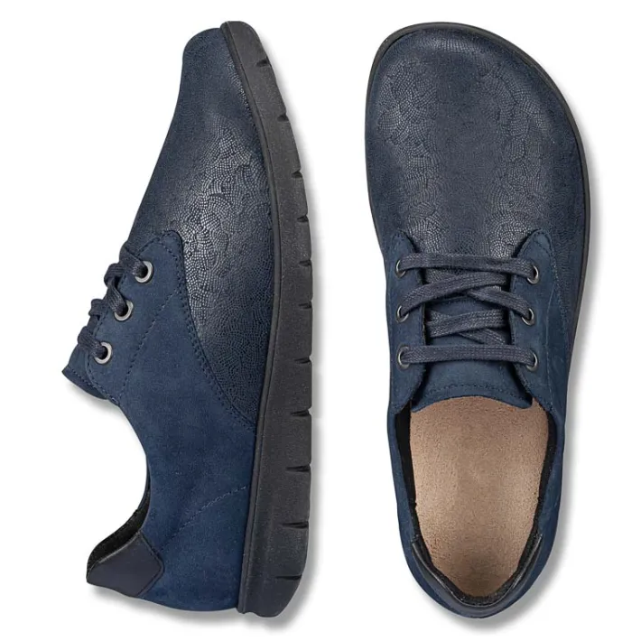 Femme idéalsko Spécial Orthèses|Chaussures À Lacets<Chaussures de confort Helvesko : modèle Dora, bleu foncé