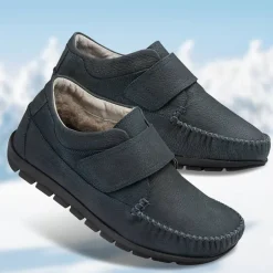Homme idéalsko Mocassins|Grandes Pointures<Chaussures de confort Helvesko : modèle Nomad II, bleu foncé