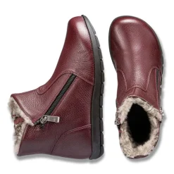Femme idéalsko Grandes Pointures|Chaussures D'hiver<Chaussures de confort Helvesko : modèle Kadi, lie-de-vin