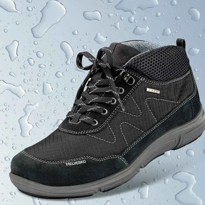 Femme idéalsko Spécial Orthèses|Chaussures À Lacets<Chaussures de confort Helvesko : modèle Tosa Tex, noir