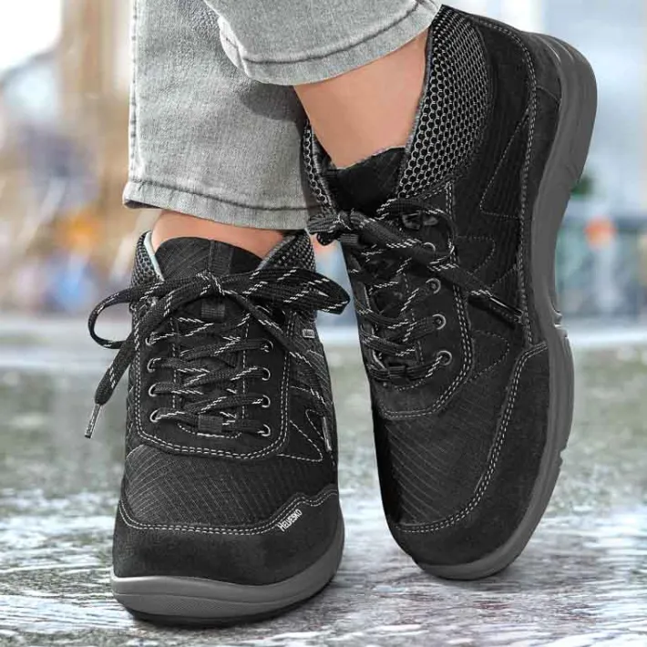Femme idéalsko Spécial Orthèses|Chaussures À Lacets<Chaussures de confort Helvesko : modèle Tosa Tex, noir