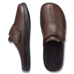 Homme idéalsko Spécial Orthèses|Chaussures À Scratches<Chaussures de confort Helvesko : modèle Hagen, marron