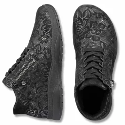 Femme idéalsko Spécial Orthèses|Chaussures À Lacets<Chaussures de confort Helvesko : modèle Vesima, noir