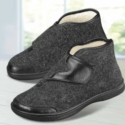 Femme idéalsko Spécial Orthèses|Chaussures À Scratches<Chaussures de confort Helvesko : modèle Denia, gris