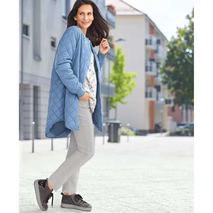 Femme idéalsko Spécial Orthèses|Chaussures À Lacets<Chaussures de confort Helvesko : modèle Dog, gris