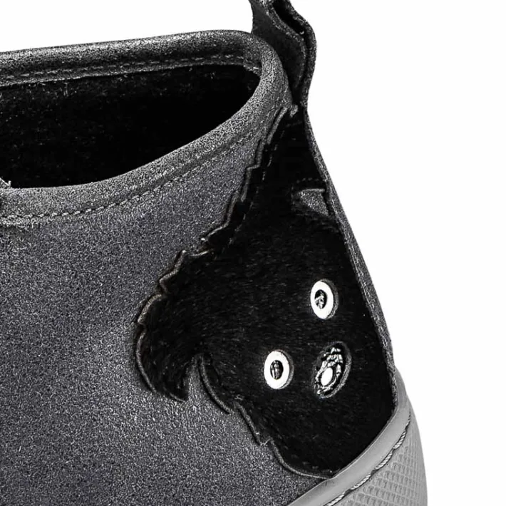 Femme idéalsko Spécial Orthèses|Chaussures À Lacets<Chaussures de confort Helvesko : modèle Dog, gris