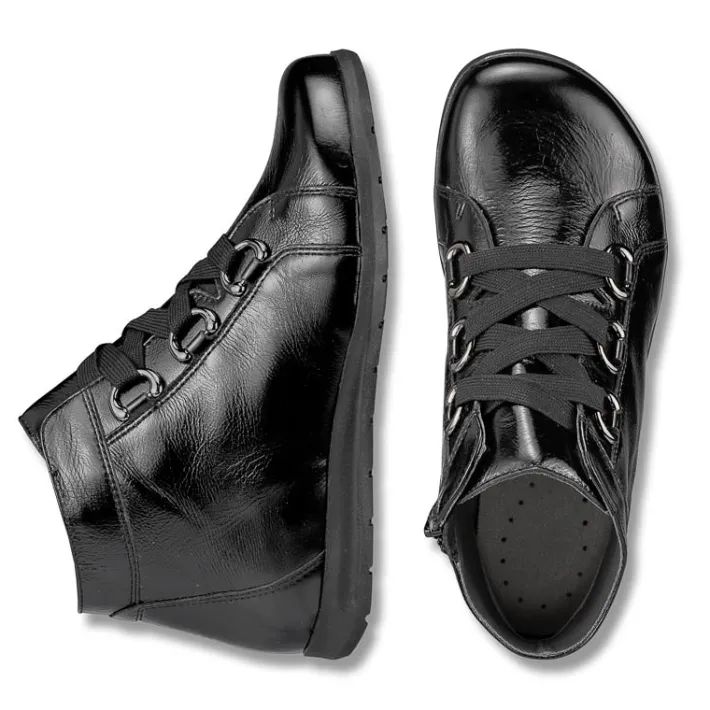 Femme idéalsko Spécial Orthèses|Chaussures À Lacets<Chaussures de confort Helvesko : modèle Emma, noir