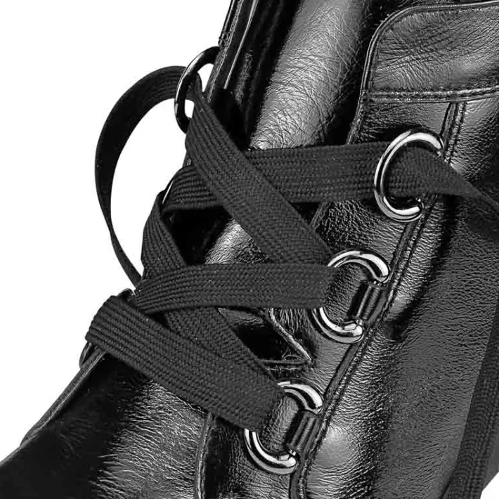 Femme idéalsko Spécial Orthèses|Chaussures À Lacets<Chaussures de confort Helvesko : modèle Emma, noir