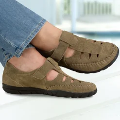 Homme idéalsko Sandales / Mules<Chaussures de confort Helvesko : modèle Jenson, naturel