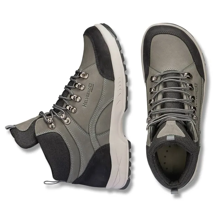Femme idéalsko Bottes / Bottines|Bottes / Bottines<Chaussures de confort Helvesko : modèle Kitz Tex, noir/gris
