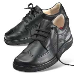 Homme idéalsko Spécial Orthèses|Chaussures À Lacets<Chaussures de confort Helvesko : modèle Douglas, noir