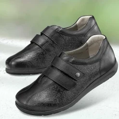 Femme idéalsko Spécial Orthèses|Chaussures À Scratches<Chaussures de confort Helvesko : modèle Bibiana, noir