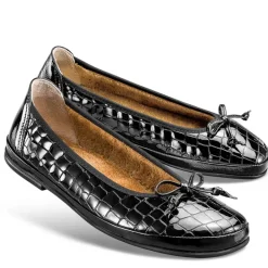 Femme idéalsko Petites Pointures|Grandes Pointures<Chaussures de confort Helvesko : modèle Aida, noir