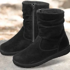 Femme idéalsko Spécial Orthèses|Bottes / Bottines<Chaussures de confort Helvesko : modèle Romana, noir