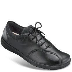 Femme idéalsko Spécial Orthèses|Chaussures À Lacets<Chaussures de confort Helvesko : modèle Mandy, noir