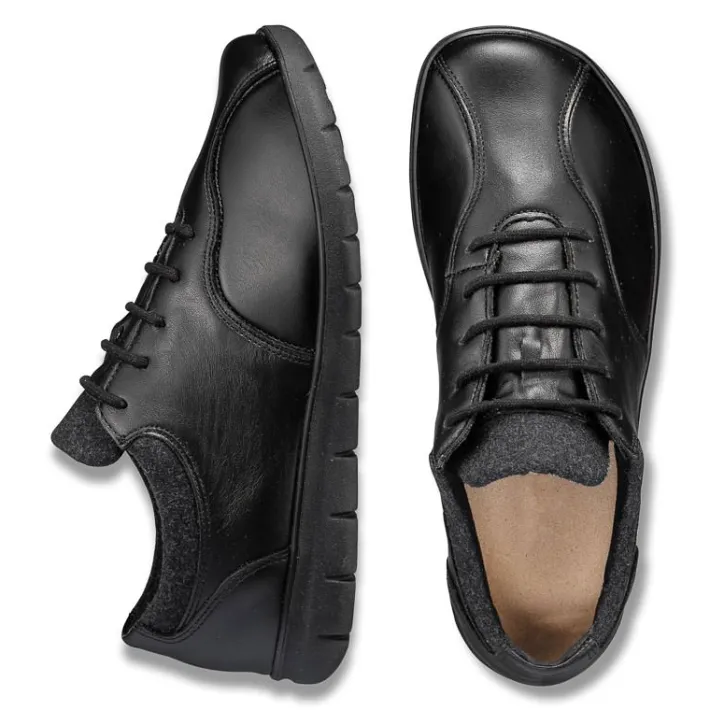 Femme idéalsko Spécial Orthèses|Chaussures À Lacets<Chaussures de confort Helvesko : modèle Mandy, noir