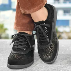 Femme idéalsko Spécial Orthèses|Chaussures À Lacets<Chaussures de confort Helvesko : modèle Sensiva, noir