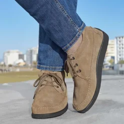 Femme idéalsko Chaussures À Lacets|Mocassins<Chaussures de confort Helvesko : modèle Champion II, beige