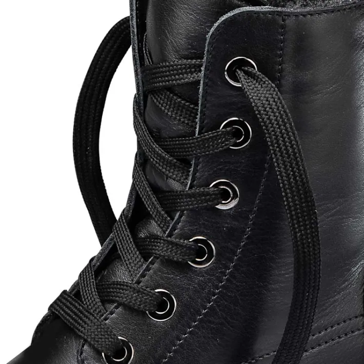 Femme idéalsko Chaussures D'hiver|Bottes / Bottines<Chaussures de confort Helvesko : modèle Zelda, noir