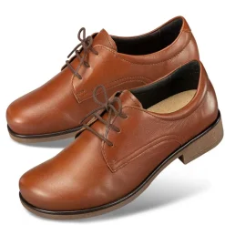 Femme idéalsko Spécial Orthèses|Chaussures À Lacets<Chaussures de confort Helvesko : modèle Josi, marron