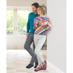 Femme idéalsko Spécial Orthèses|Trotteurs / Slippers<Chaussures de confort Helvesko : modèle Baza, rose