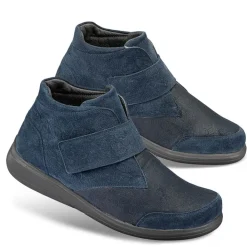 Femme idéalsko Spécial Orthèses|Chaussures À Scratches<Chaussures de confort Helvesko : modèle Niva, bleu