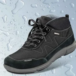 Homme idéalsko Spécial Orthèses|Chaussures À Lacets<Chaussures de confort Helvesko : modèle Toso Tex, noir