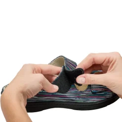 Femme idéalsko Spécial Orthèses|Chaussures À Scratches<Chaussures de confort Helvesko : modèle Malta, bleu multi