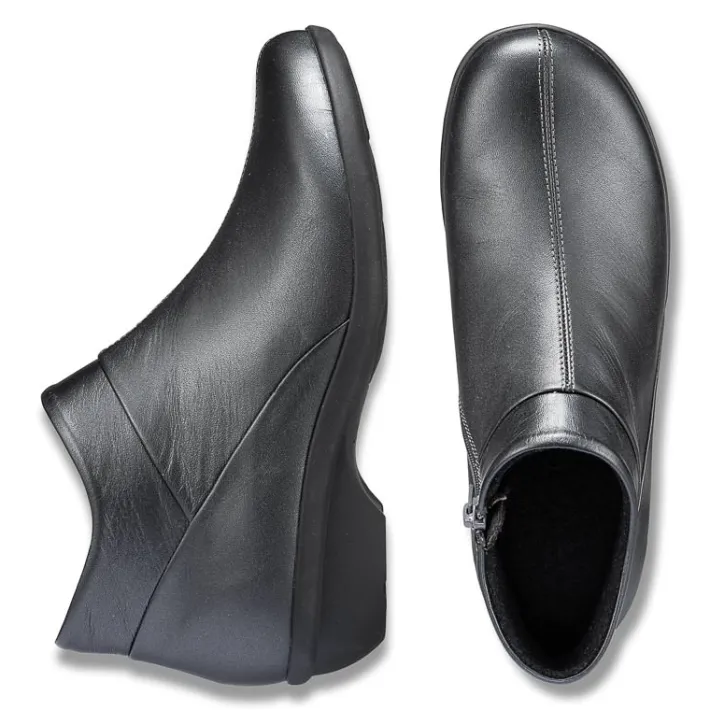 Femme idéalsko Spécial Orthèses|Bottes / Bottines<Chaussures de confort LadySko : modèle Micha, gris