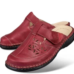 Femme idéalsko Spécial Orthèses|Chaussures À Scratches<Chaussures de confort LadySko : modèle Bruni, rouge