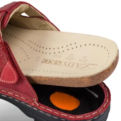 Femme idéalsko Spécial Orthèses|Chaussures À Scratches<Chaussures de confort LadySko : modèle Bruni, rouge