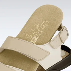 Femme idéalsko Sandales / Mules<Chaussures de confort LadySko : modèle Saphira, bouleau