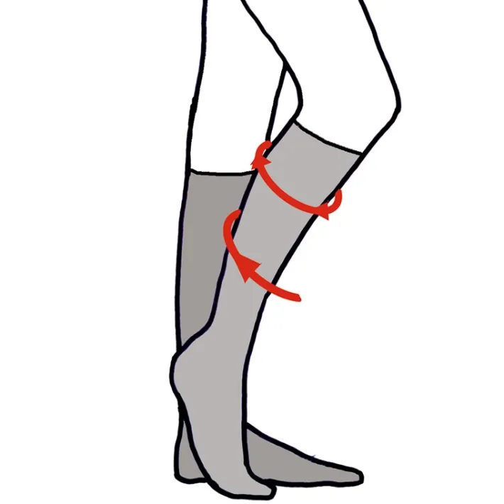 idéalsko Bas Et Chaussettes|Astuces Et Idées<Mi-bas de contention, 70 den / 2 paires