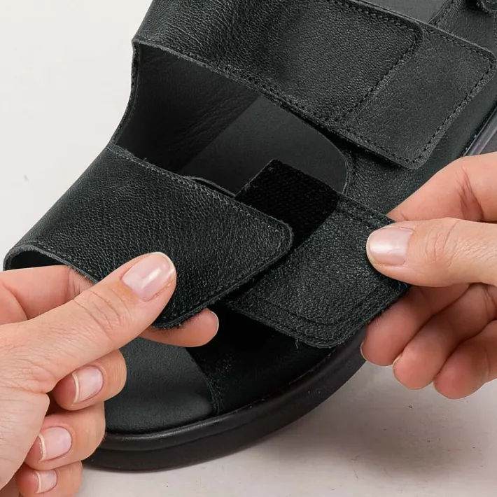 Femme idéalsko Sandales / Mules|Astuces Et Idées<Rallonges de brides - 4 pièces noir, 2 cm