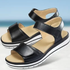Femme idéalsko Sandales / Mules<Sandales de confort Helvesko : modèle Lexie