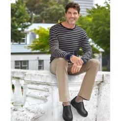 Homme idéalsko Spécial Orthèses|Chaussures En Cuir D'élan<Slippers de confort dansko : modèle Orsen Elk