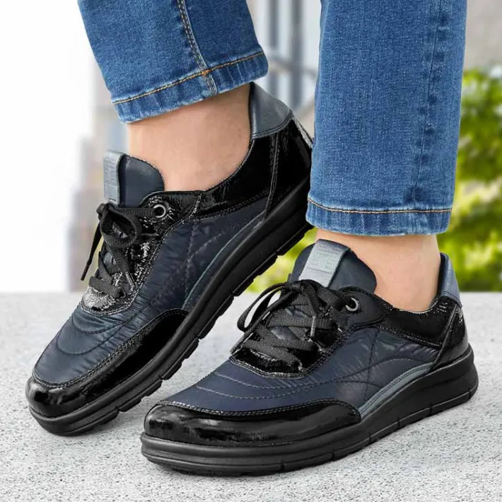 Femme idéalsko Spécial Orthèses|Chaussures À Lacets<Tennis de confort Helvesko : modèle Osuna