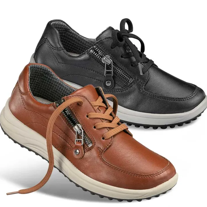 Femme idéalsko Spécial Orthèses|Chaussures À Lacets<Tennis de confort Helvesko : modèle Flexi
