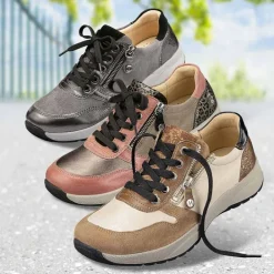 Femme idéalsko Spécial Orthèses|Chaussures À Lacets<Tennis de confort Helvesko : modèle Nizza