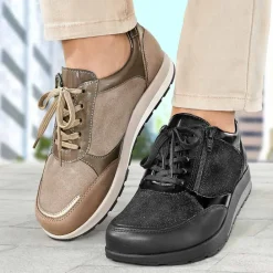 Femme idéalsko Spécial Orthèses|Chaussures À Lacets<Tennis de confort Helvesko : modèle Valea