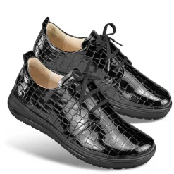 Femme idéalsko Spécial Orthèses|Chaussures À Lacets<Tennis de confort Helvesko : modèle Nicole